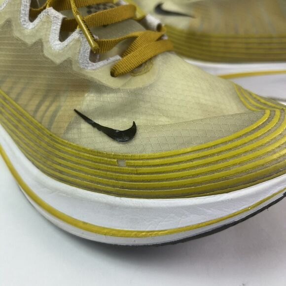 Nike Zoom Fly SP Mens 8 Dark Citron Running Sneakers AJ9282-300 shoe Athletic - Picture 5 of 16